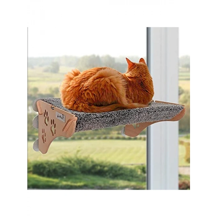 Yapışkan Kedi Yatağı - Ahşap Tasarım