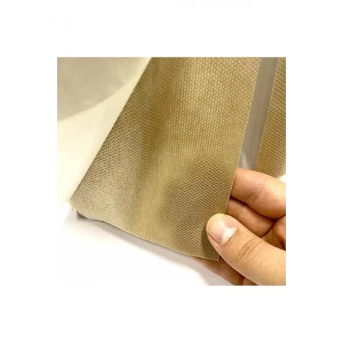 Yapışkanlı Çanta Astar Tela - 100x80 cm, Bej