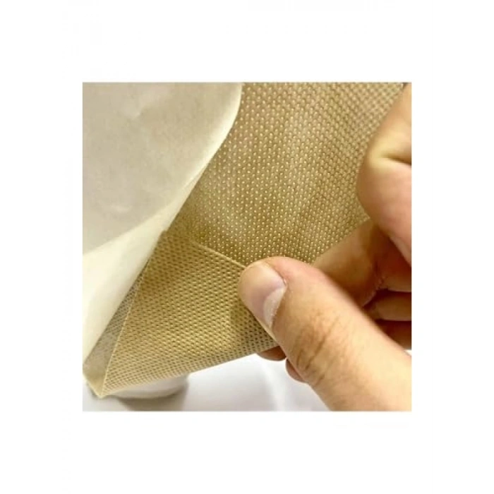 Yapışkanlı Çanta Astar Tela - 100x80 cm, Bej