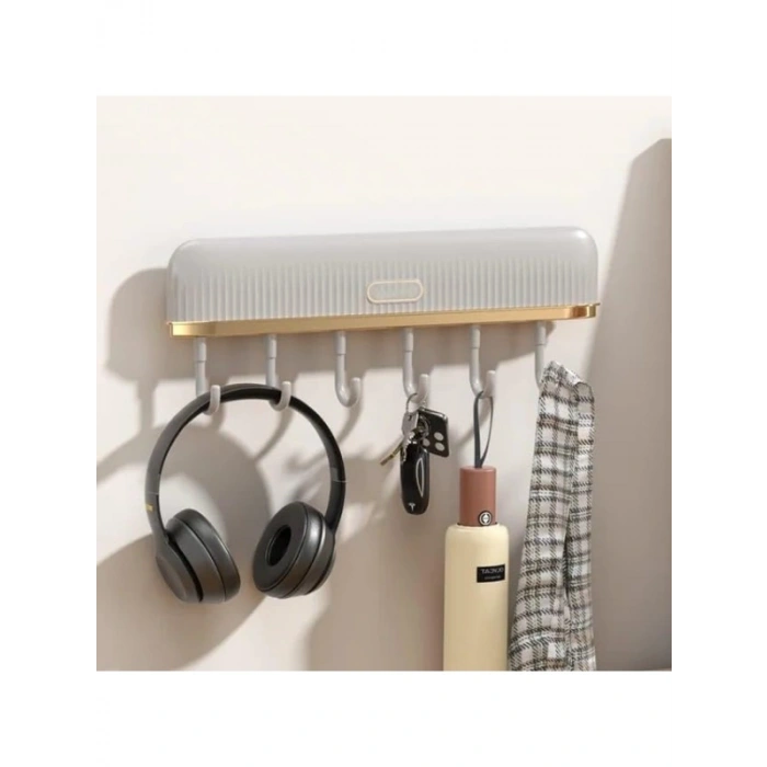 Yapışkanlı Çok Amaçlı Askı Seti - Hareketli Kancalar