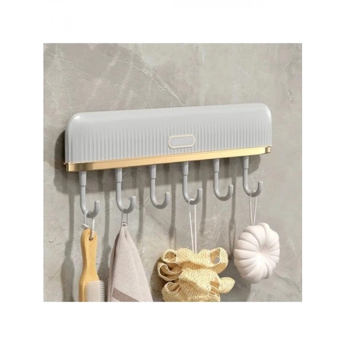 Yapışkanlı Çok Amaçlı Askı Seti - Hareketli Kancalar