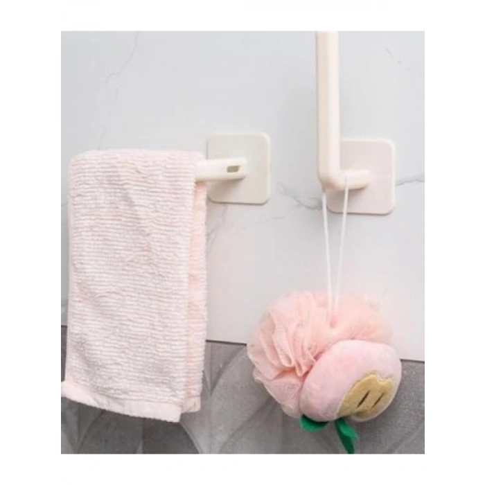 Yapışkanlı L Şekilli Çok Amaçlı Askı