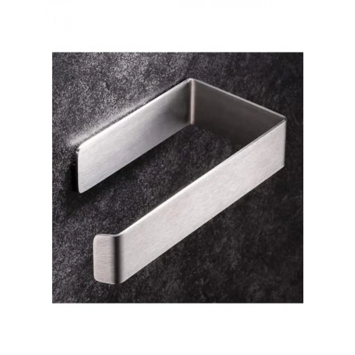 Yapışkanlı Paslanmaz Çelik Tuvalet Kağıtlığı, Modern Tasarım