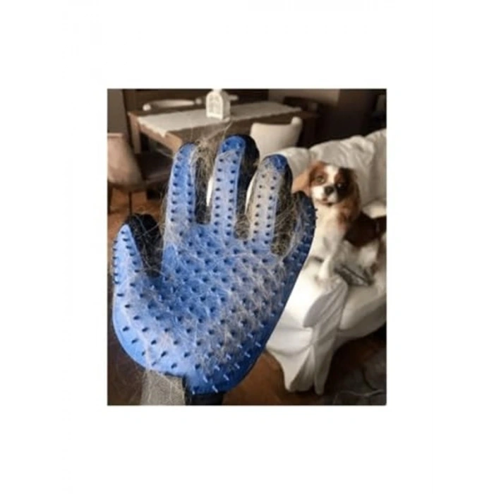 Yapışkanlı Tarama Eldiveni; Kedi ve Köpek Tüy Temizleme