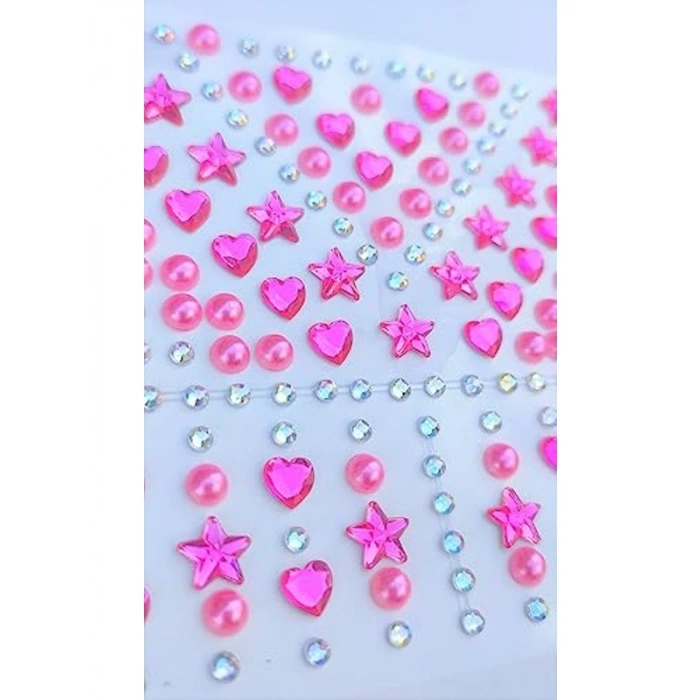 Yapışkanlı Taş Sticker, Işıltılı Model