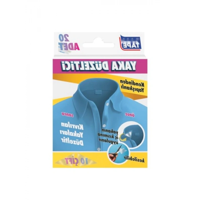 Yapışkanlı Yaka Düzleştirici Balin - 20 Adet