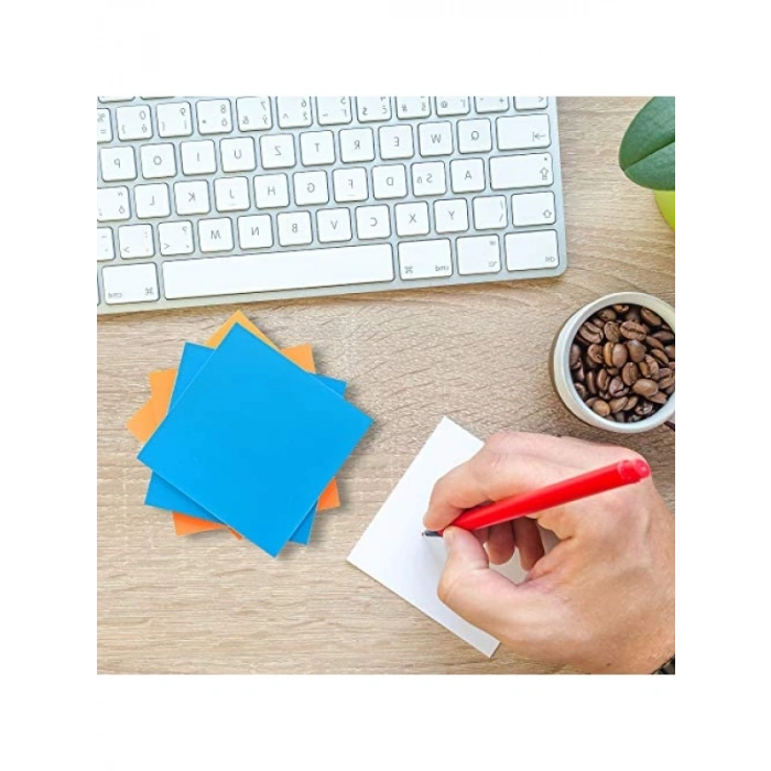 Yapışkansız Yırtılmaz Not Kağıdı, 7,5x7,5 cm, 1200 Sayfa