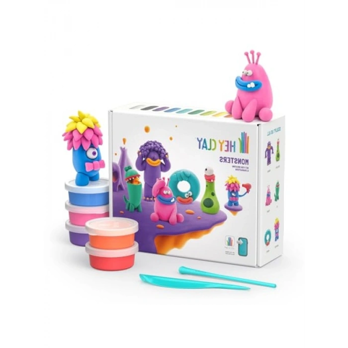 Yaratıcı Çocuklar için Hava ile Kuruyan Kil Seti