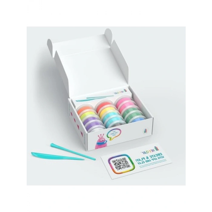 Yaratıcı Çocuklar için Hava ile Kuruyan Kil Seti