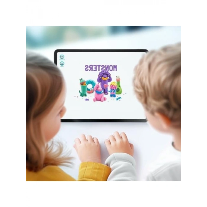 Yaratıcı Çocuklar için Hava ile Kuruyan Kil Seti