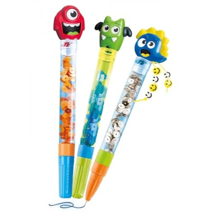 Yaratıcı Kalem Seti - Canavar Tasarım Oyunu