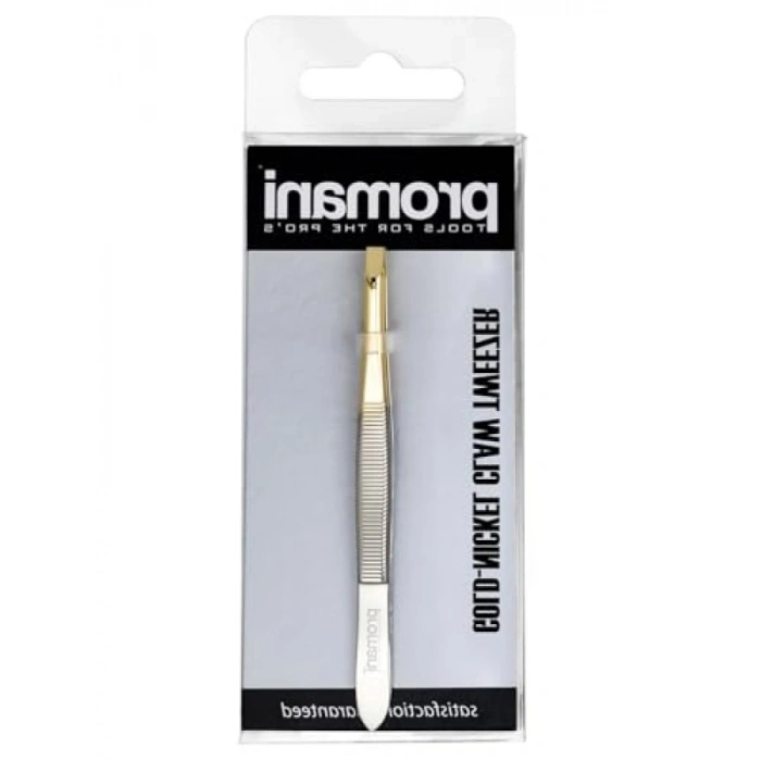 Yarı Altın/Nikel Düz Uçlu Hassas Cımbız