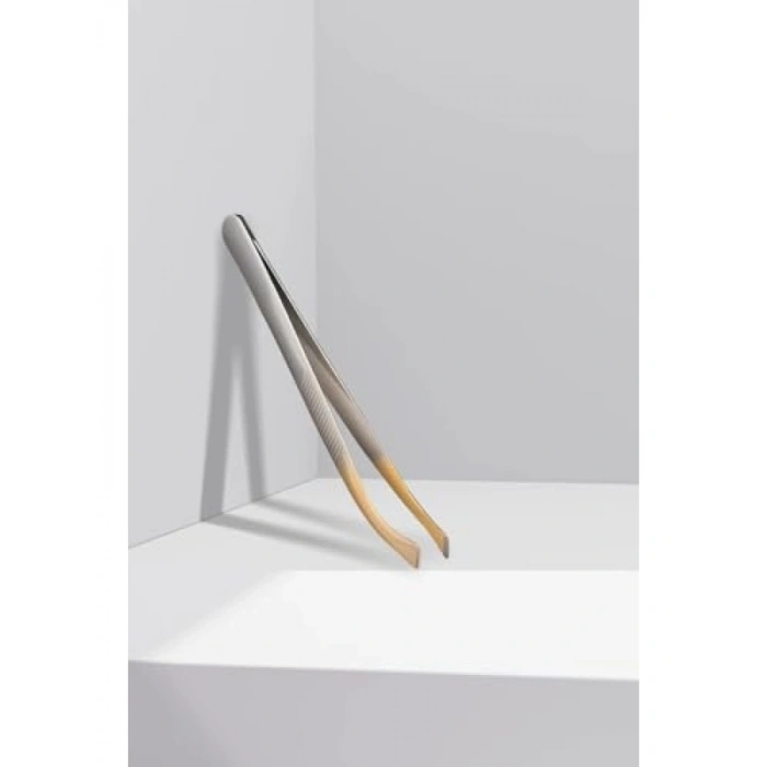 Yarı Altın/Nikel Düz Uçlu Hassas Cımbız