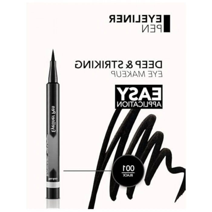 Yarı Mat Etkili Siyah Eyeliner - Kolay Uygulama