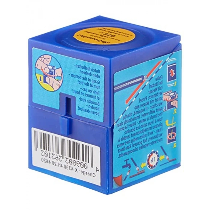 Yarı Parlak Sarı Akrilik Boya, 18 ml, Sanat İçin Uygun