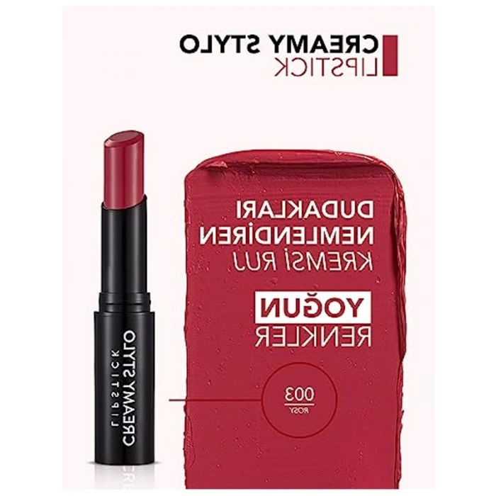 Yarı Parlak Stick Ruj, 003 Rosy Renk Seçeneği