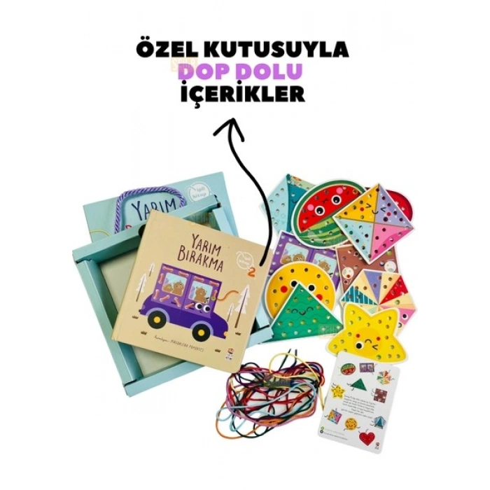 Yarım Bırakma - İpli Kitap 2 (10 İpli Figür + Kitap)