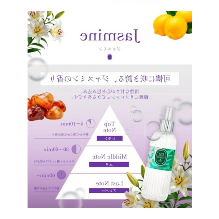 Yasemin Kolonyası Silindir Pet Şişe Sprey - 150 ml