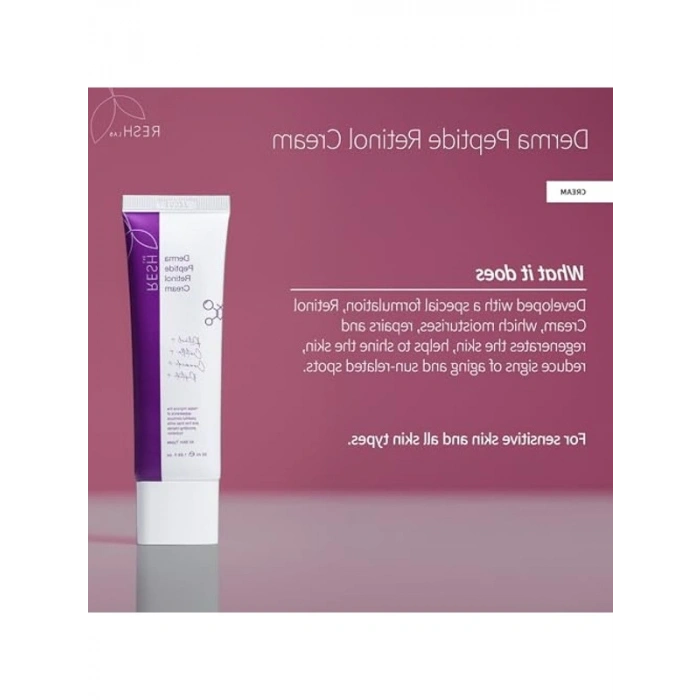 Yaşlanma Karşıtı Yüz Kremi, Peptit ve Retinol İçerir