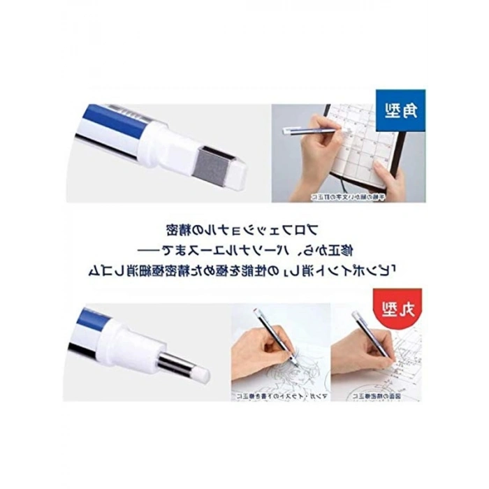 Yassı Uçlu Beyaz Kalem Silgi Yedeği - Mono Zero