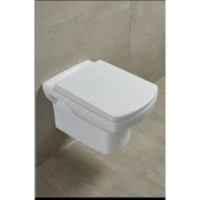 Yavaş Kapanır Kare Klipsli Klozet Kapağı