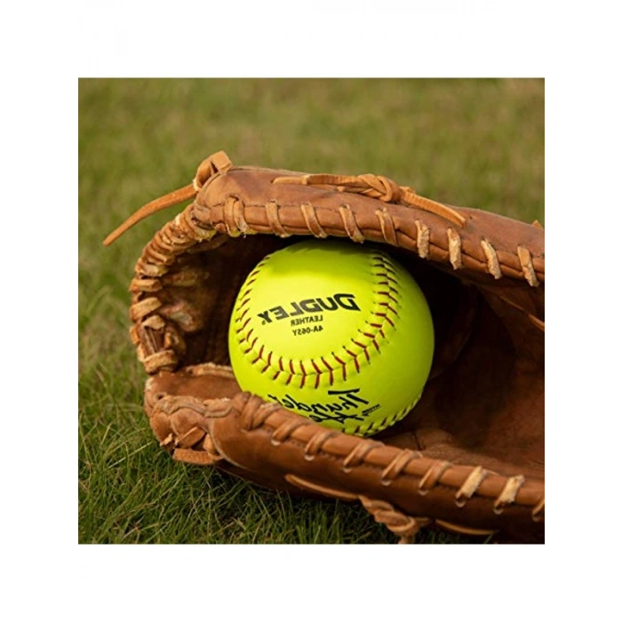Yavaş Pitch Softbol, 12 Adet 12 Inç Deri Seti