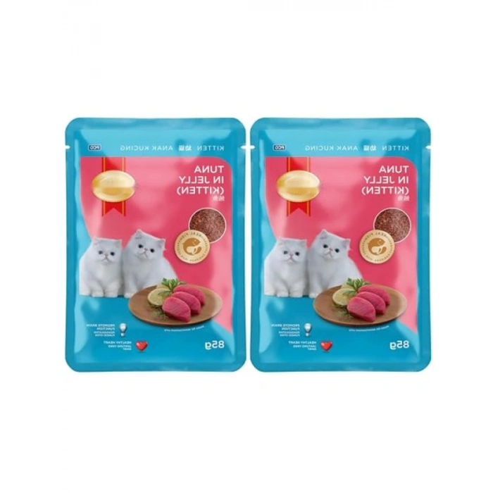 Yavru Kedi Jölede Ton Balığı Pouch 85 gr (2 Paket)
