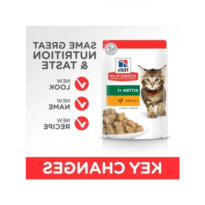 Yavru Kedi Maması, Tavuklu Konserve, 85 Gr x 12 Adet