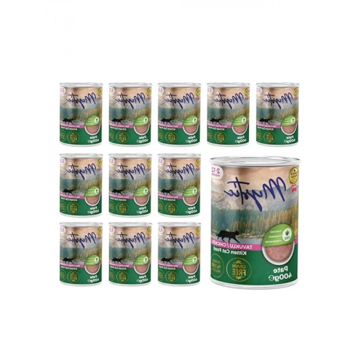 Yavru Kedi Tavuklu Pate, 400 Gr x 12 Adet
