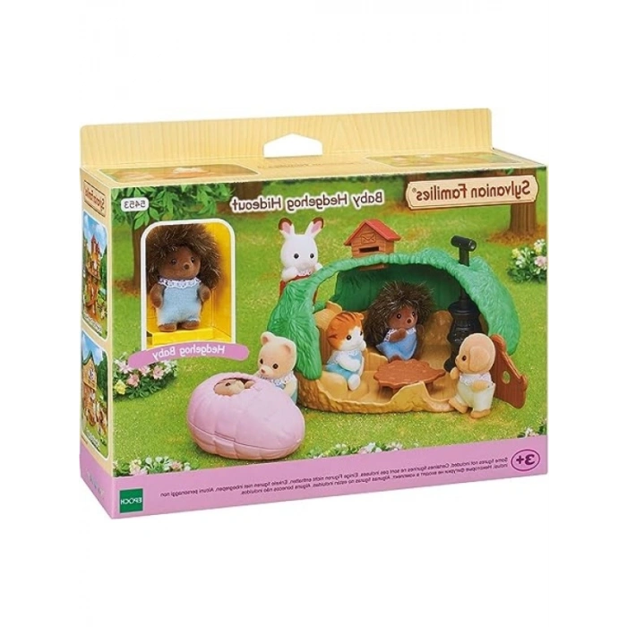 Yavru Kirpi Yuvası - Renkli Figürler ile Oyun Seti (3+)