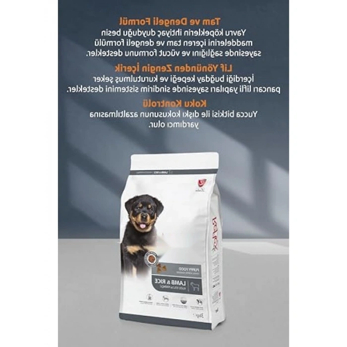 Yavru Köpek Maması, Kuzu Etli, 15 Kg