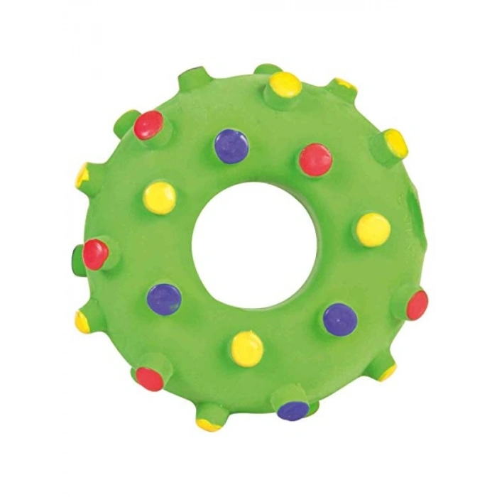 Yavru Köpekler İçin Mini Lateks Dambıl Oyuncak 10 cm (2 Paket)