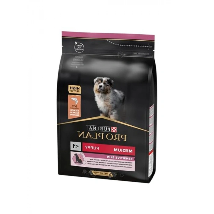 Yavru Köpekler İçin Somonlu Tam Kuru Mama, 3 kg