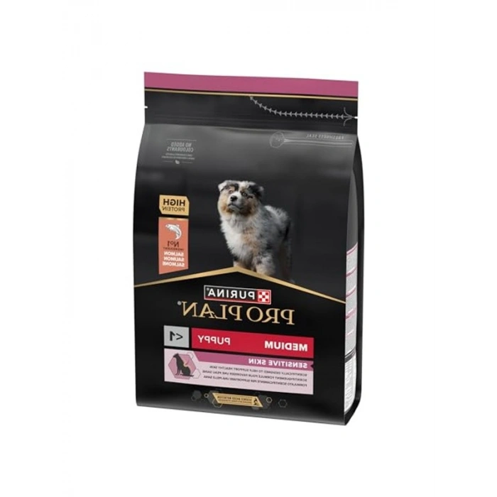Yavru Köpekler İçin Somonlu Tam Kuru Mama, 3 kg