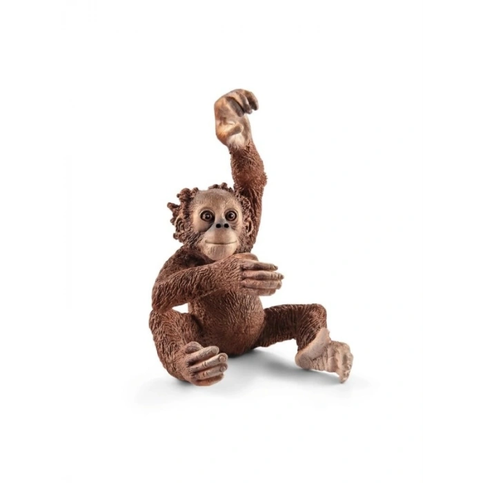 Yavru Orangutan Oyuncak Figürü - Vahşi Yaşam Eğitimi