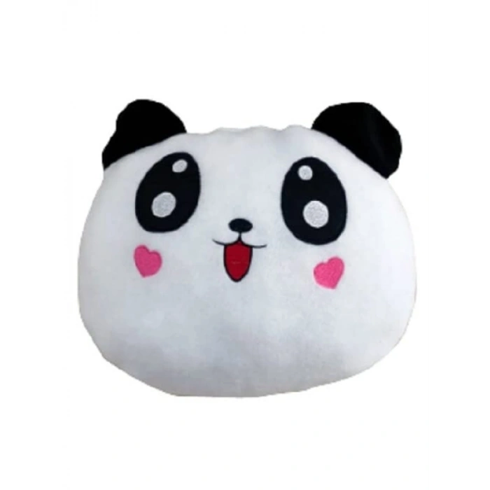 Yavru Panda Figürlü Sevimli Peluş Yastık - Çok Renkli, Orta Boy