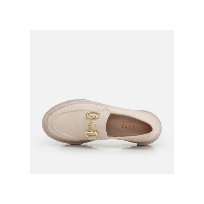 Yaya By Hotiç 01AYY276560A310 Bej Kadın Loafer