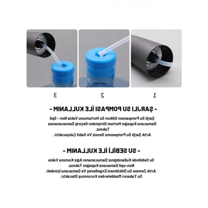 Yaylı Damacana Pompası Takma Aparatı - Sızdırmaz Yapı