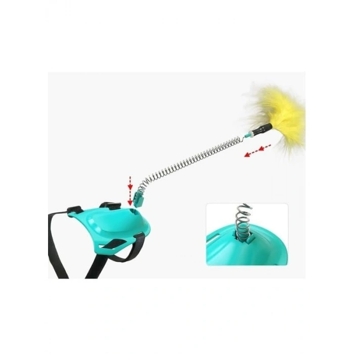 Yaylı ve Tüylü Kedi Ayak Oltası