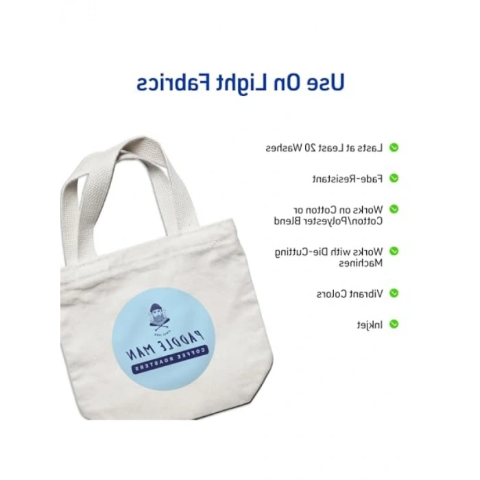 Yazdırılabilir Isı Transfer Kağıdı, 8.5 x 11