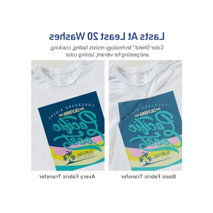 Yazdırılabilir Isı Transfer Kağıdı, 8.5 x 11