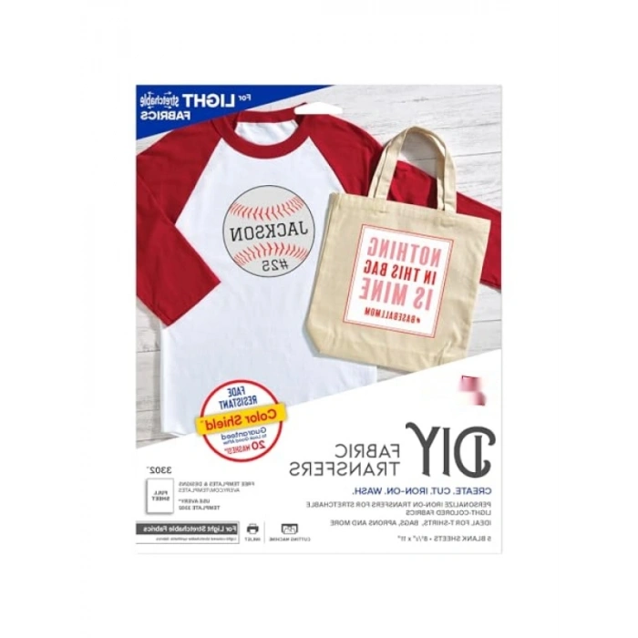 Yazdırılabilir Isı Transfer Kağıdı - 8.5x11, 5 Yaprak