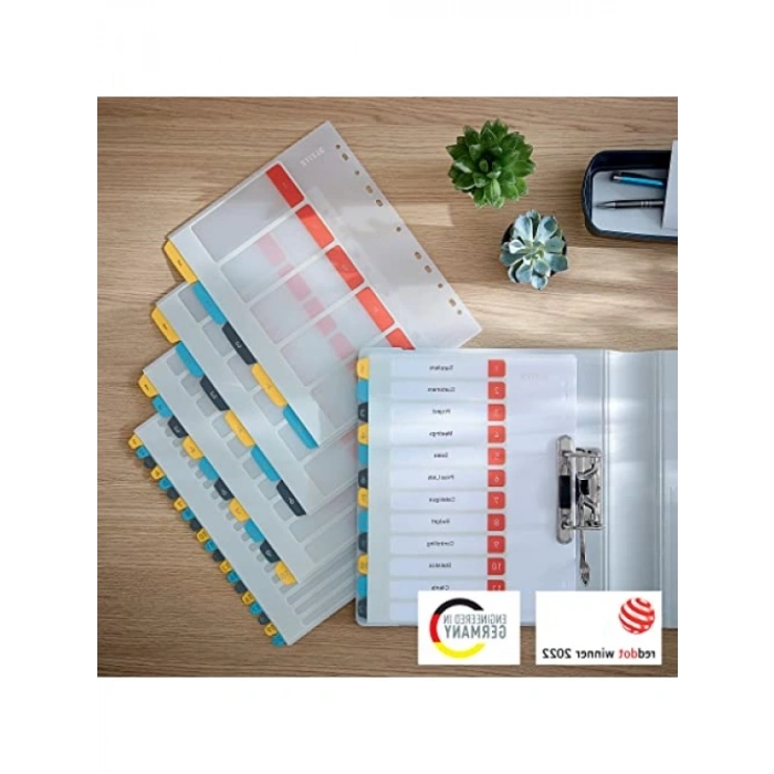 Yazdırılabilir PP Separatör Seti (1-10)