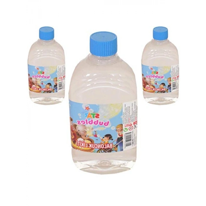 Yedek Baloncuk Likiti, 500 ml Köpük Solüsyon Seti