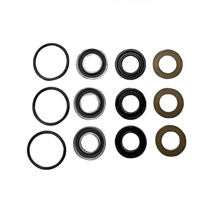 Yedek Düşük ve Yüksek Basınçlı Conta Kiti, Siyah