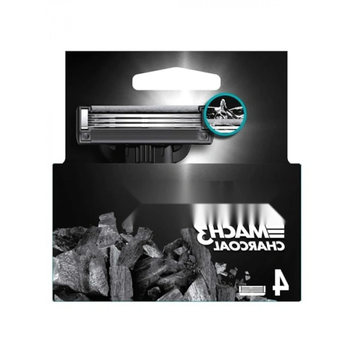 Yedek Tıraş Bıçağı - Charcoal, 4lü Paket