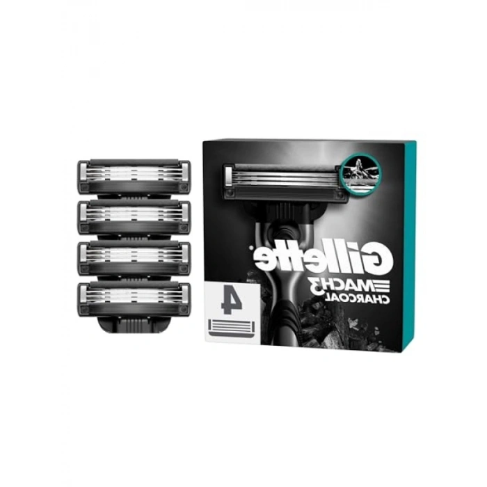 Yedek Tıraş Bıçağı - Charcoal, 4lü Paket
