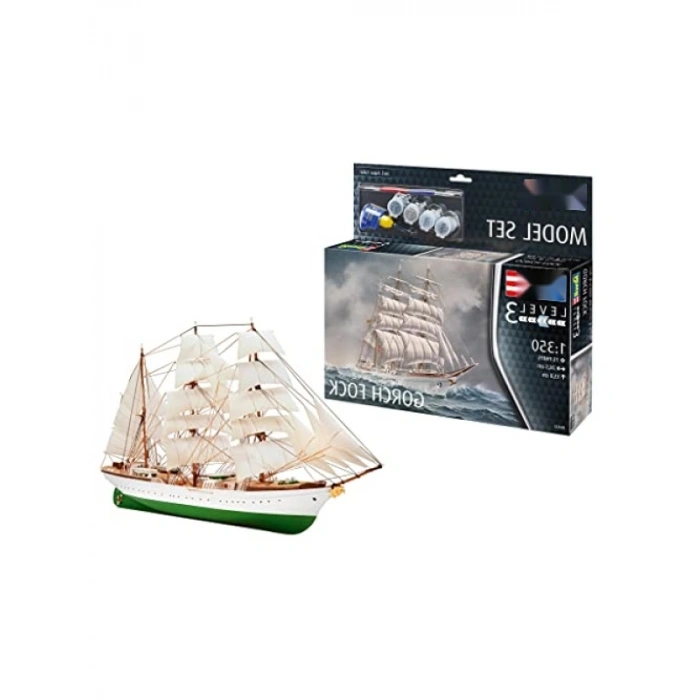 Yelken Eğitim Gemisi Modeli - Gorch Fock, Oyuncak Seti