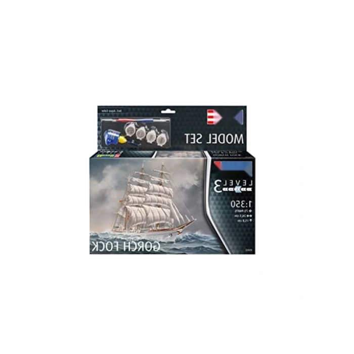 Yelken Eğitim Gemisi Modeli - Gorch Fock, Oyuncak Seti