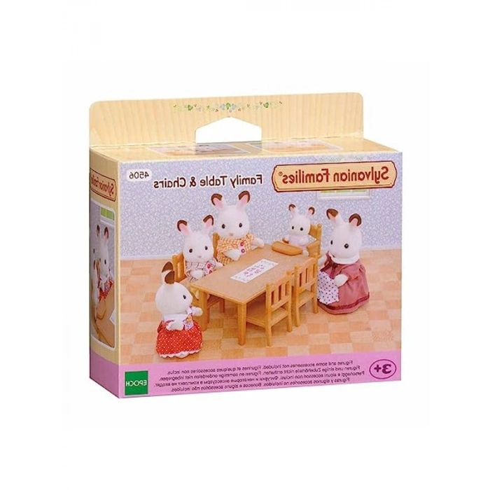 Yemek Masası ve Sandalye Seti, Sylvanian Families Temalı Eğlence